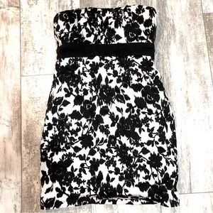 Dress black and white twenty one brand dress